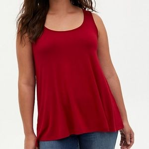 NWT Torrid Red Swing Tank